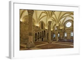 Refectory, Santa Maria Monastery, UNESCO World Heritage Site, Alcobaca, Estremadura-G and M Therin-Weise-Framed Photographic Print