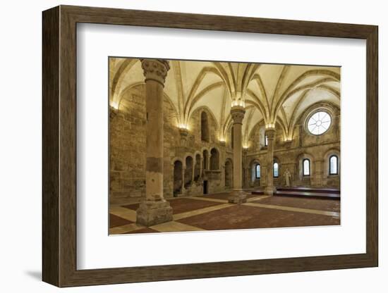 Refectory, Santa Maria Monastery, UNESCO World Heritage Site, Alcobaca, Estremadura-G and M Therin-Weise-Framed Photographic Print