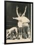 Referee John Lobianco Waves Champion Cassius Clay to a Corner-null-Framed Photographic Print