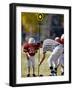 Referee Measuring for a First Down During a During a Pee Wee Football Game, Denver, Colorado, USA-null-Framed Photographic Print