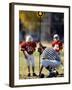 Referee Measuring for a First Down During a During a Pee Wee Football-null-Framed Photographic Print