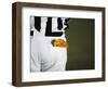 Referee with Penalty Flag in Pocket-Robert Michael-Framed Photographic Print