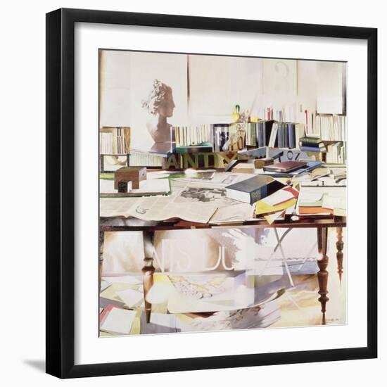 Reference, 1991-Jeremy Annett-Framed Giclee Print