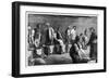 Refilling Chests in a Tea Warehouse, 1874-null-Framed Giclee Print