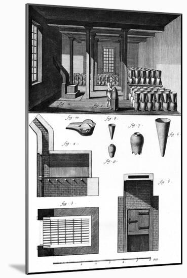 Refine Sugar, 18th C-null-Mounted Art Print