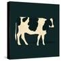 Refined Holstein III-Jacob Green-Stretched Canvas