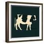 Refined Holstein III-Jacob Green-Framed Art Print