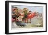 Refining the Revolutionary Spirit in Strong Wind and Waves-null-Framed Giclee Print