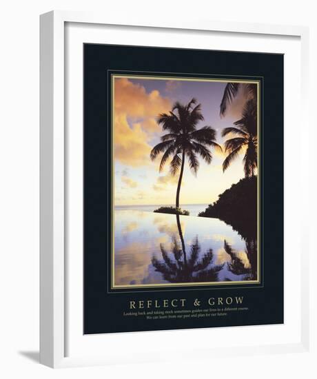 Reflect And Grow-Chris Simpson-Framed Giclee Print