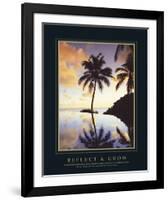 Reflect And Grow-Chris Simpson-Framed Giclee Print