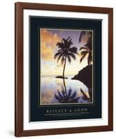 Reflect And Grow-Chris Simpson-Framed Giclee Print