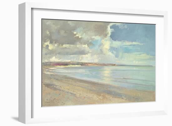Reflected Clouds, Oxwich Beach, 2001-Timothy Easton-Framed Giclee Print