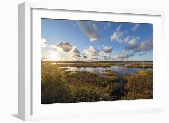 Reflected Clouds-Mike Toy-Framed Giclee Print