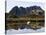 Reflected in Tarn on 'Cradle Mountain - Lake St Clair National Park', Tasmania, Australia-Christian Kober-Stretched Canvas