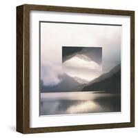 Reflected Landscape II-Laura Marshall-Framed Art Print