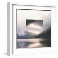 Reflected Landscape II-Laura Marshall-Framed Art Print