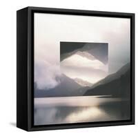 Reflected Landscape II-Laura Marshall-Framed Stretched Canvas