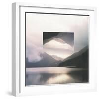 Reflected Landscape II-Laura Marshall-Framed Art Print