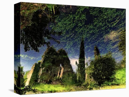 Reflected Ruins-Fulvio Pellegrini-Stretched Canvas