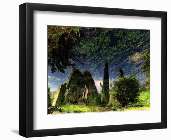 Reflected Ruins-Fulvio Pellegrini-Framed Photographic Print