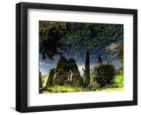 Reflected Ruins-Fulvio Pellegrini-Framed Photographic Print