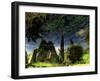 Reflected Ruins-Fulvio Pellegrini-Framed Photographic Print