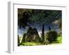 Reflected Ruins-Fulvio Pellegrini-Framed Photographic Print