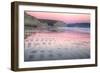 Reflected Sunset Light and Beach Pattern, Point Reyes-Vincent James-Framed Photographic Print