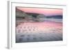 Reflected Sunset Light and Beach Pattern, Point Reyes-Vincent James-Framed Photographic Print