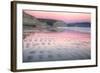 Reflected Sunset Light and Beach Pattern, Point Reyes-Vincent James-Framed Photographic Print