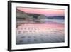 Reflected Sunset Light and Beach Pattern, Point Reyes-Vincent James-Framed Photographic Print