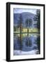 Reflected Trees in Yosemite Valley-Vincent James-Framed Photographic Print