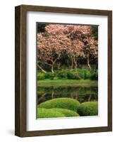 Reflecting Pond, Imperial Palace East Gardens, Tokyo, Japan-Nancy & Steve Ross-Framed Photographic Print