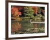 Reflecting Pool in Japanese Garden, Seattle, Washington, USA-Jamie & Judy Wild-Framed Photographic Print