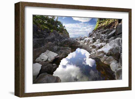 Reflecting Ravine-Bruce Nawrocke-Framed Photographic Print