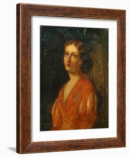 Reflection, 1873-John Everett Millais-Framed Giclee Print