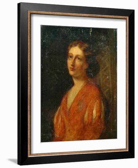 Reflection, 1873-John Everett Millais-Framed Giclee Print