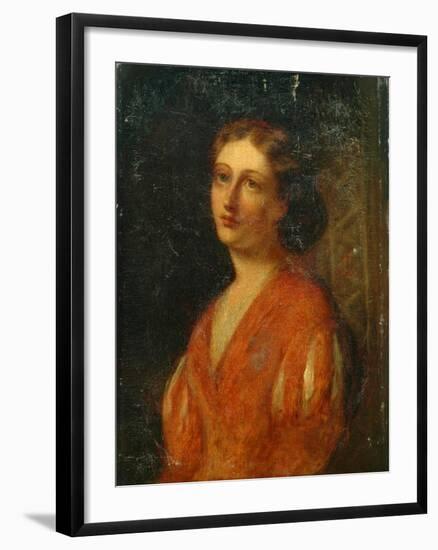 Reflection, 1873-John Everett Millais-Framed Giclee Print