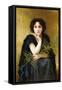 Reflection, 1898-William Adolphe Bouguereau-Framed Stretched Canvas