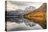 Reflection at Silver Lake, Sierra Nevada-Vincent James-Stretched Canvas