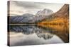 Reflection at Silver Lake, Sierra Nevada-Vincent James-Stretched Canvas