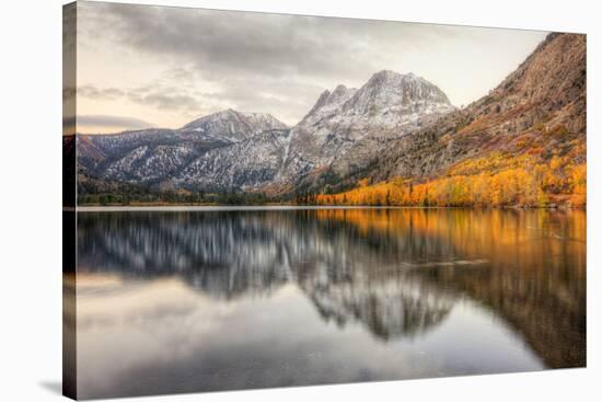 Reflection at Silver Lake, Sierra Nevada-Vincent James-Stretched Canvas