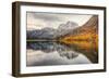 Reflection at Silver Lake, Sierra Nevada-Vincent James-Framed Photographic Print