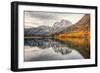 Reflection at Silver Lake, Sierra Nevada-Vincent James-Framed Photographic Print