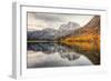 Reflection at Silver Lake, Sierra Nevada-Vincent James-Framed Photographic Print