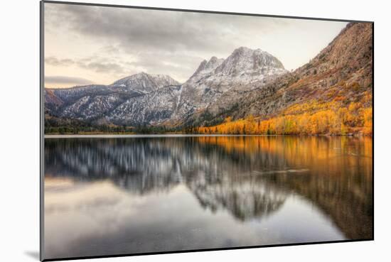 Reflection at Silver Lake, Sierra Nevada-Vincent James-Mounted Photographic Print