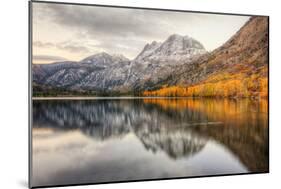 Reflection at Silver Lake, Sierra Nevada-Vincent James-Mounted Photographic Print