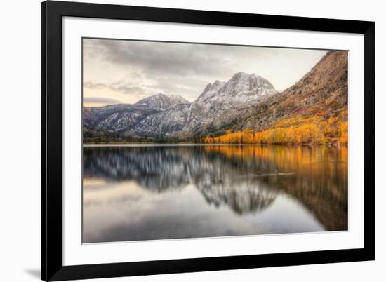 Reflection at Silver Lake, Sierra Nevada-Vincent James-Framed Photographic Print