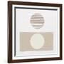 Reflection II Neutral-Moira Hershey-Framed Art Print