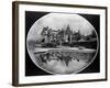 Reflection in Garden Pond of Biltmore House-null-Framed Photographic Print